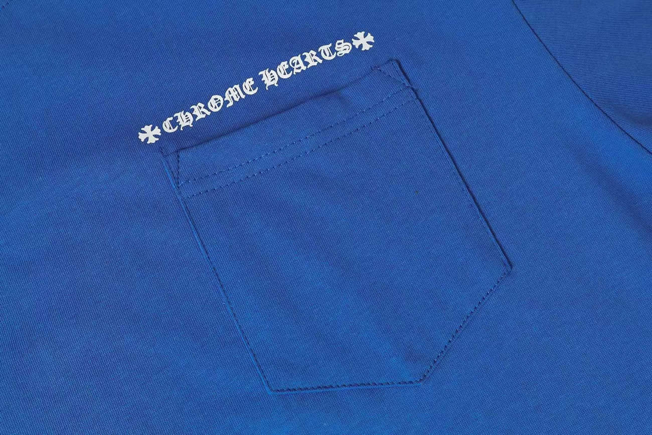 Chrome Hearts Mattyboy Blue Alien Short Tee (7) - www.newkick.vip